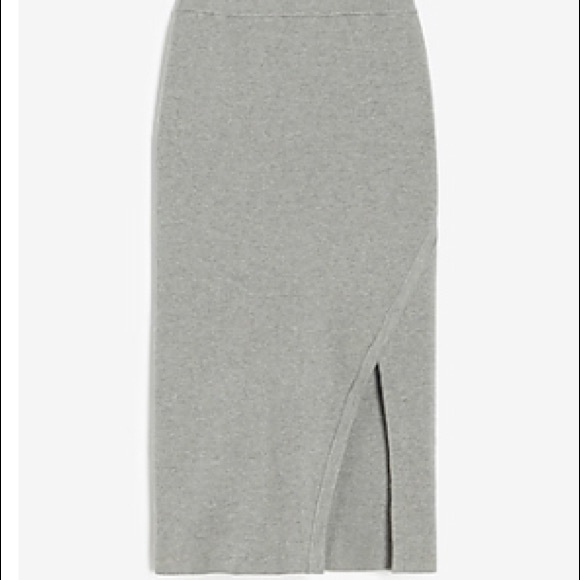 🔥NEW Express high waisted sweater skirt - Picture 5 of 5
